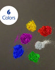 Glitter Shaker 6g / 0.21 Oz. (5/Pack) Primary Color
