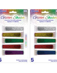 Glitter Shaker 6g / 0.21 Oz. (5/Pack) Primary Color