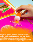 Glitter Shaker 8g / 0.28 Oz. (4/Pack) Neon Color