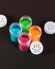Glitter Shaker 8g / 0.28 Oz. (4/Pack) Neon Color