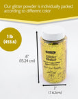Glitter Shaker 1 lb Gold