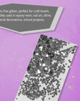 Glitter Shaker 1 lb Silver