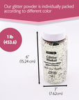 Glitter Shaker 1 lb Iridescent