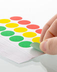 Assorted Color 3/4" Round Label (306/Pack)