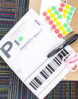 White Multipurpose Labels Full Sheet 8.5" X 11" (10/Pack)