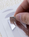Alphabet & Number 2" Metallic Silver Color (10 SHEETS)