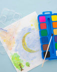 Watercolor w/ Brush & Mixing Palette 12 Ct.