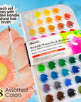 Watercolor w/ Brush 48 Color