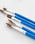 Paint Brush Flat Natural Hair (5/Pack)