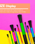 Asst. Size Kid's Paint Brush Set (9/Pack)
