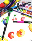 Paintbrush Set Kid's Asst. Size (9/Pack)
