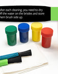 Asst. Size Kid's Paint Brush Set (9/Pack)