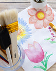 Assorted Paint Brush w/ Wood Handle Set (25/Pack)