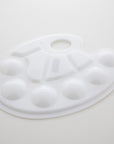 Mixing Palette Paint Mixing Tray w/ Thumb Hole Oval (10)