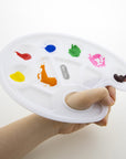 Mixing Palette Paint Mixing Tray w/ Thumb Hole Oval (10)