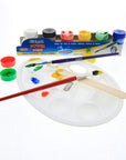 Mixing Palette Paint Mixing Tray w/ Thumb Hole Oval (10)