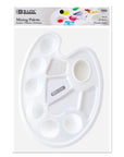 Mixing Palette Paint Mixing Tray w/ Thumb Hole Oval (10)