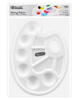 Mixing Palette Paint Mixing Tray w/ Thumb Hole Oval (10)