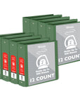Binder View 3" Green Slant-D Ring w/ 2 Pockets
