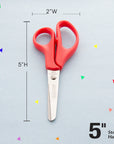 School Scissors 5" Blunt Tip (24/Pack)