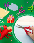School Scissors 5" Blunt Tip (24/Pack)