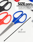Office Scissors 8" Double Thumb