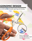 Office Scissors 8" Double Thumb