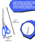 Office Scissors 8" Bent Handle