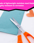 Office Scissors 8" Bent Handle