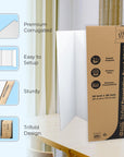 Tri-Fold Corrugated Presentation Board - White 36" X 48"