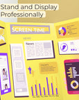 Tri-Fold Colored Corrugated Presentation Board 36" X 48"