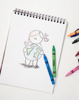 Sketch Pad Top Bound Spiral, 6"X 8"(50 Ct.)
