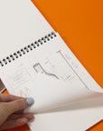 Sketch Pad Side Bound Spiral, 8.5"X 11"(30 Ct.)