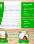 Sales Order Book 2-Part Carbonless 5 9/16" x 8 7/16" (50 Sets)
