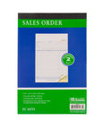 Sales Order Book 2-Part Carbonless 5 9/16" x 8 7/16" (50 Sets)