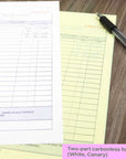Purchase Order Book 2-Part Carbonless 8 3/8" x 10 11/16" (50 Sets)