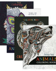 Animal Coloring Book for Adults