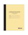 Composition Book Manila Cover 8.5" x 7" 20 Ct.