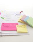 Lined Stick On Notes 3" X 3" 40 Ct. (3/Pack)