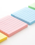 Lined Stick On Notes 3" X 3" 40 Ct. (3/Pack)