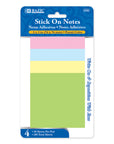 Stick On Notes 3" X 3" 50 Ct. (4/Pack)