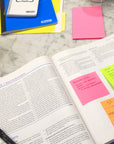 Stick On Notes 3" X 3" 40 Ct. (4/Pack) Neon
