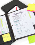 Lined Stick On Notes Neon 3" X 3" 70 Ct.