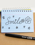 Ruled Colored Index Card Spiral Bound 3" X 5" 50 Ct.