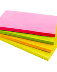 Stick On Notes 3" X 5" 70 Ct. Neon