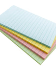Lined Stick On Notes 4" X 6" 50 Ct.