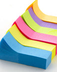 Flag Neon Page Marker 0.5" X 1.75" 100 Ct. (10/Pack)