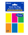 Flags Neon Color 1" X 1.7" 25 Ct. (6/Pack)