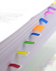 Flags Neon Color Coding 0.5" X 1.7" 25 Ct. (10/Pack)