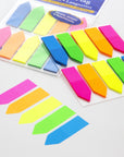 Flags Neon Color Arrow 0.5" X 1.7" 25 Ct. (10/Pack)